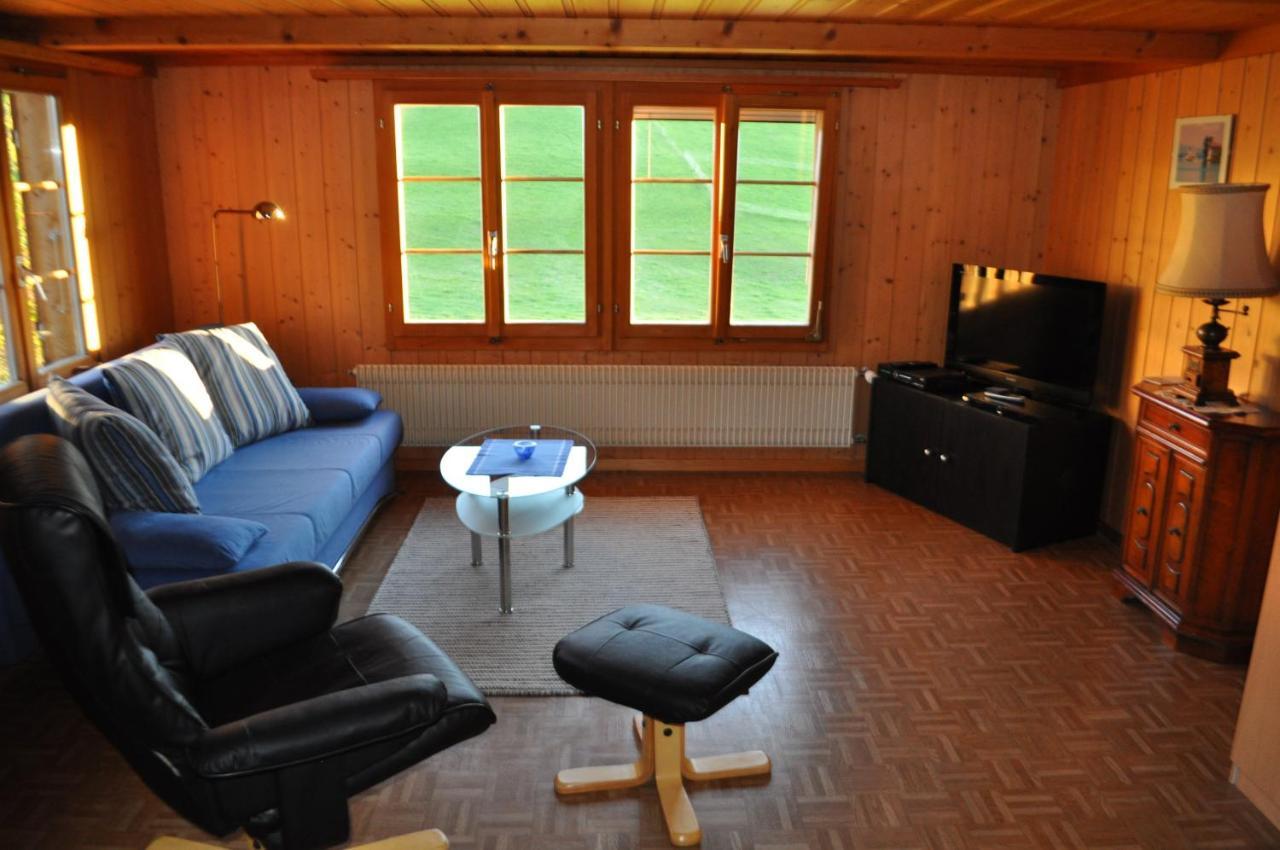 Ruhe Pur Appartement Aeschi Bei Spiez Buitenkant foto